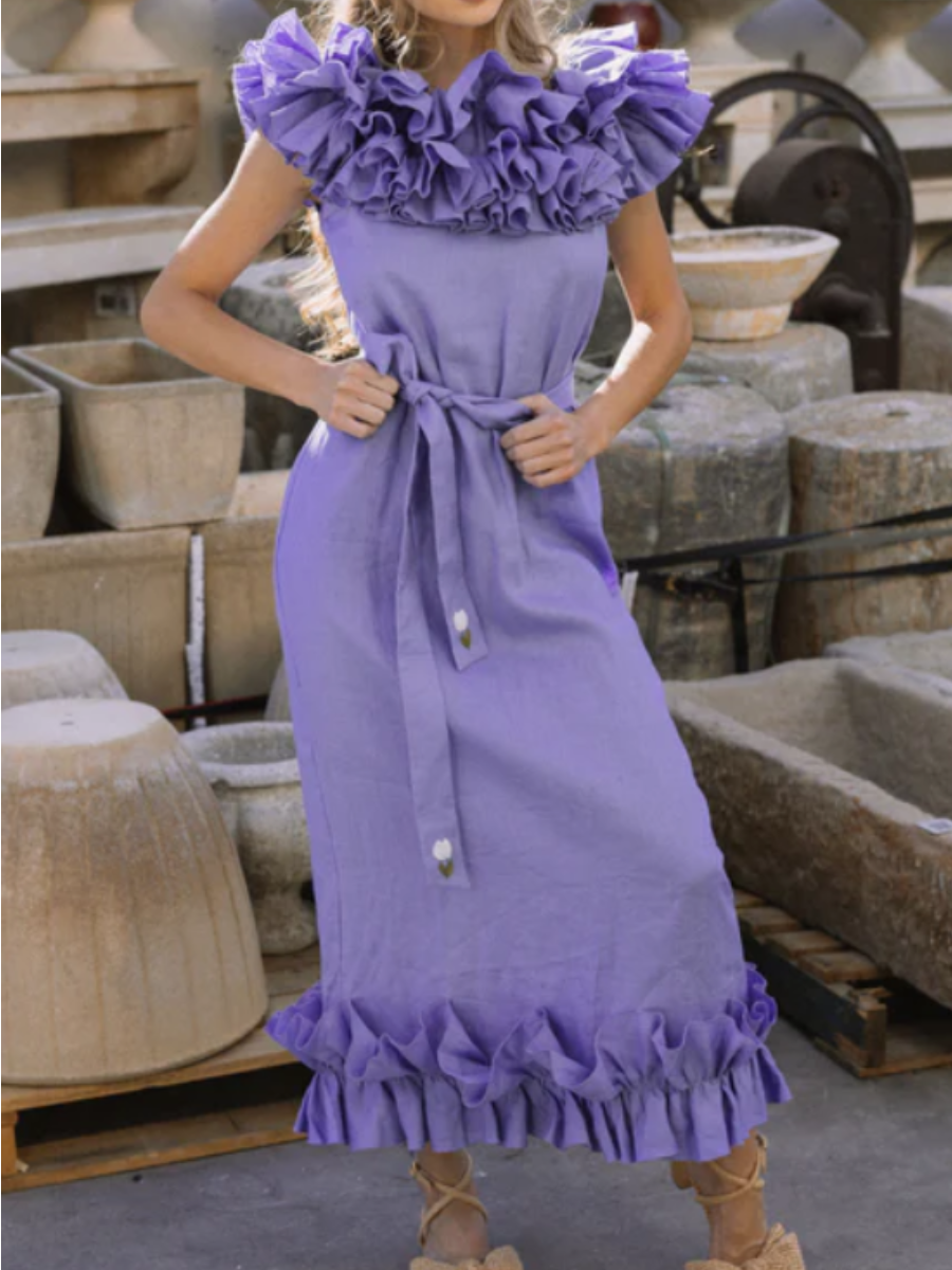 Classy Comfy H-line Dress With Pockets