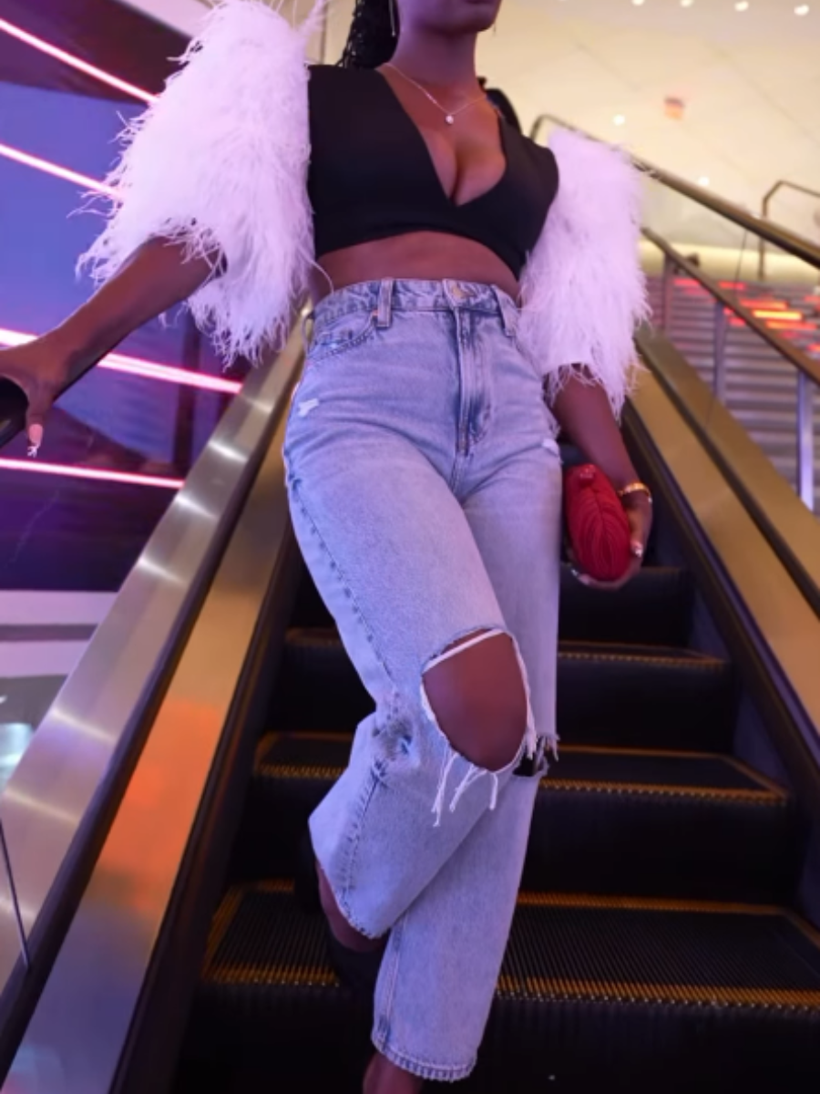 Fab Feather Blouse
