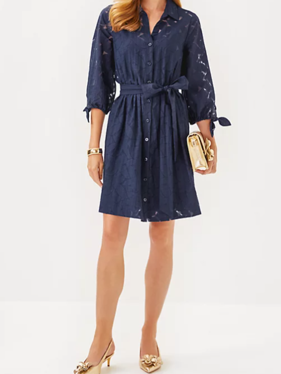 The Leaf Lace Elegant Dress