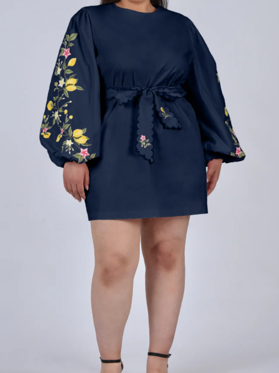 Adorable Flower Short Dress