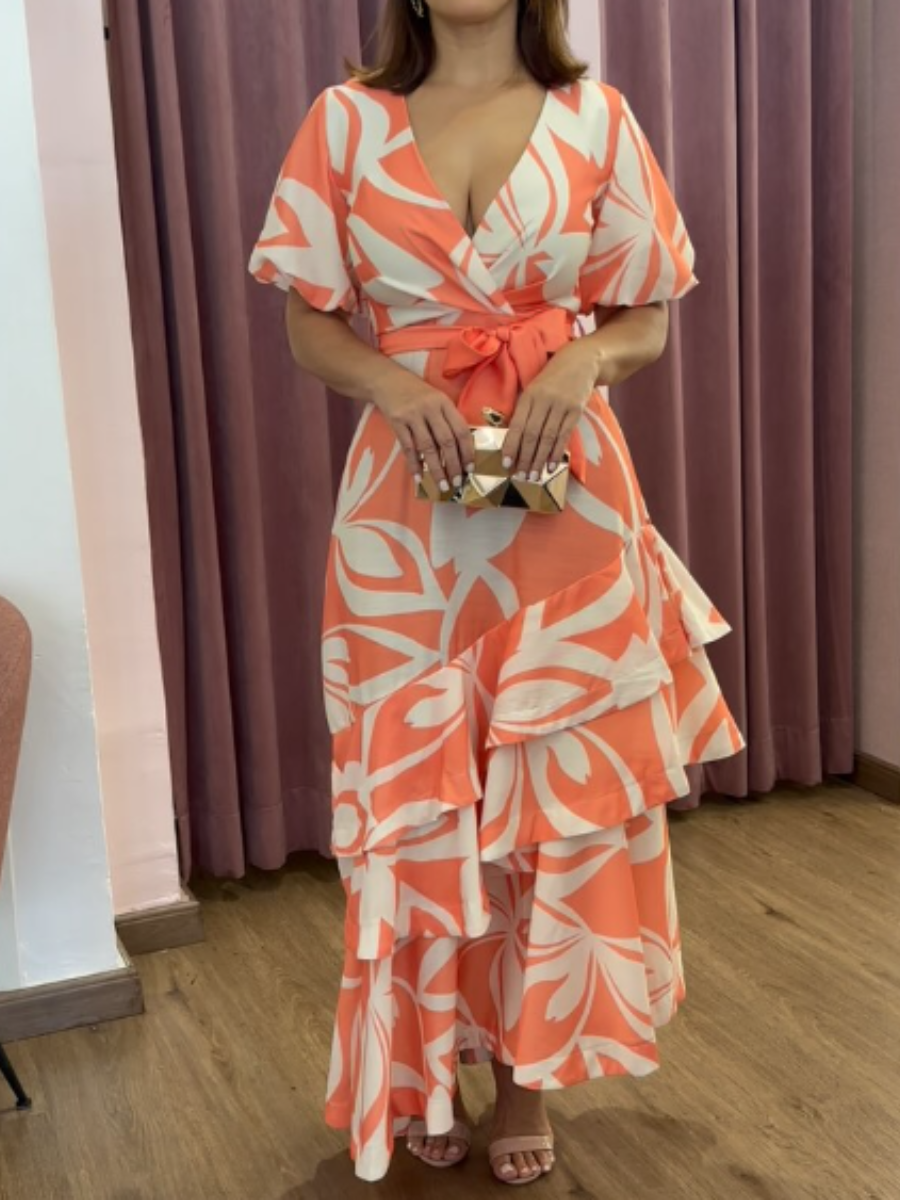 The Floral Vacation Maxi Dress