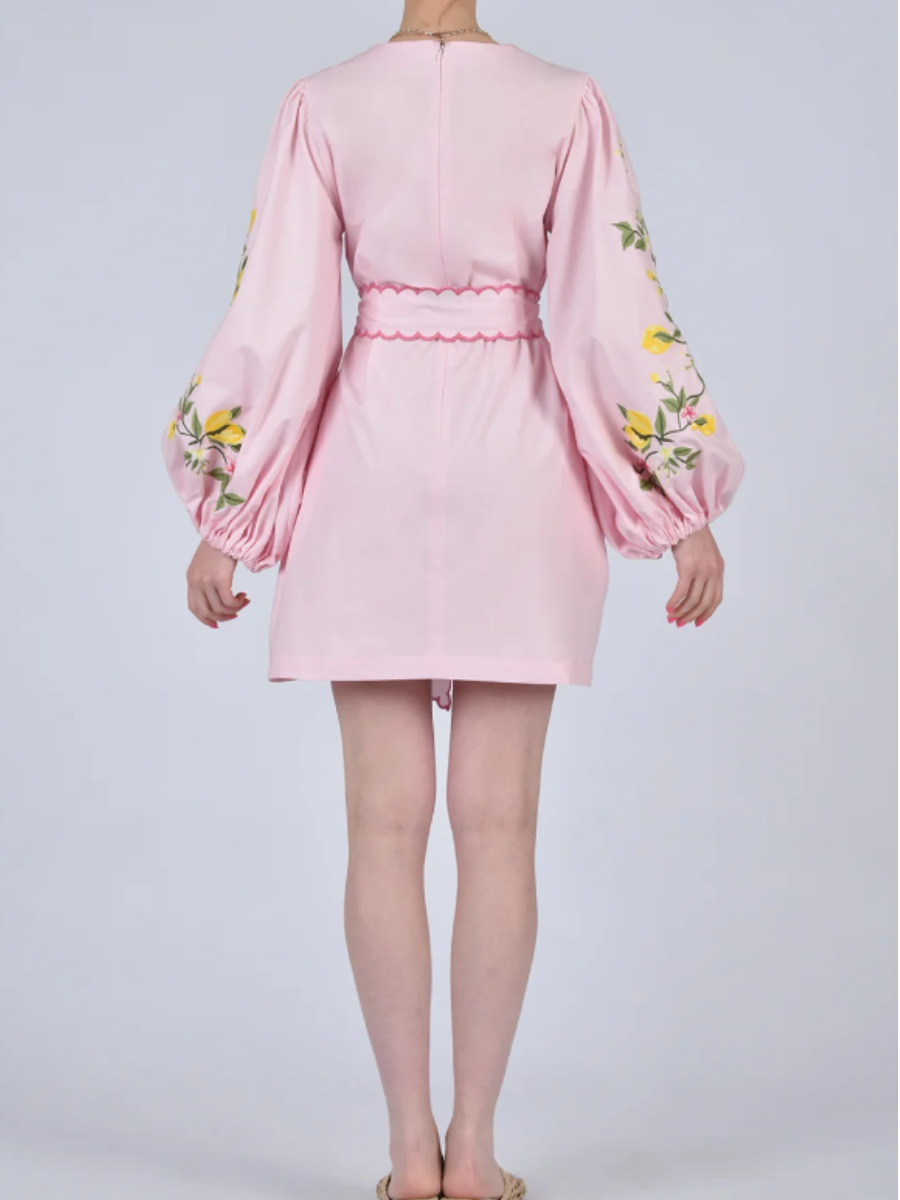 Adorable Flower Short Dress
