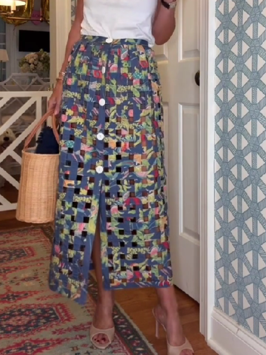Cutout Skirt