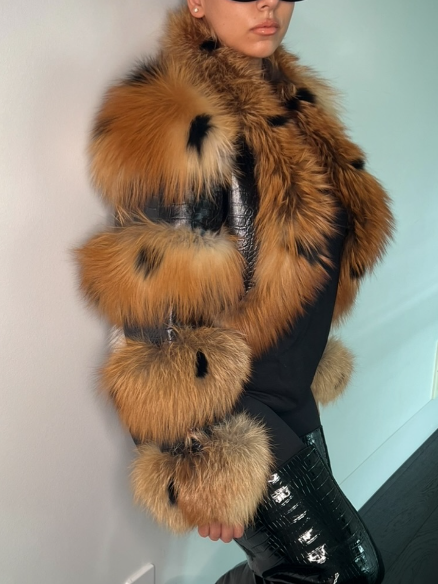 Autumn Genuine Leather Fur Coat