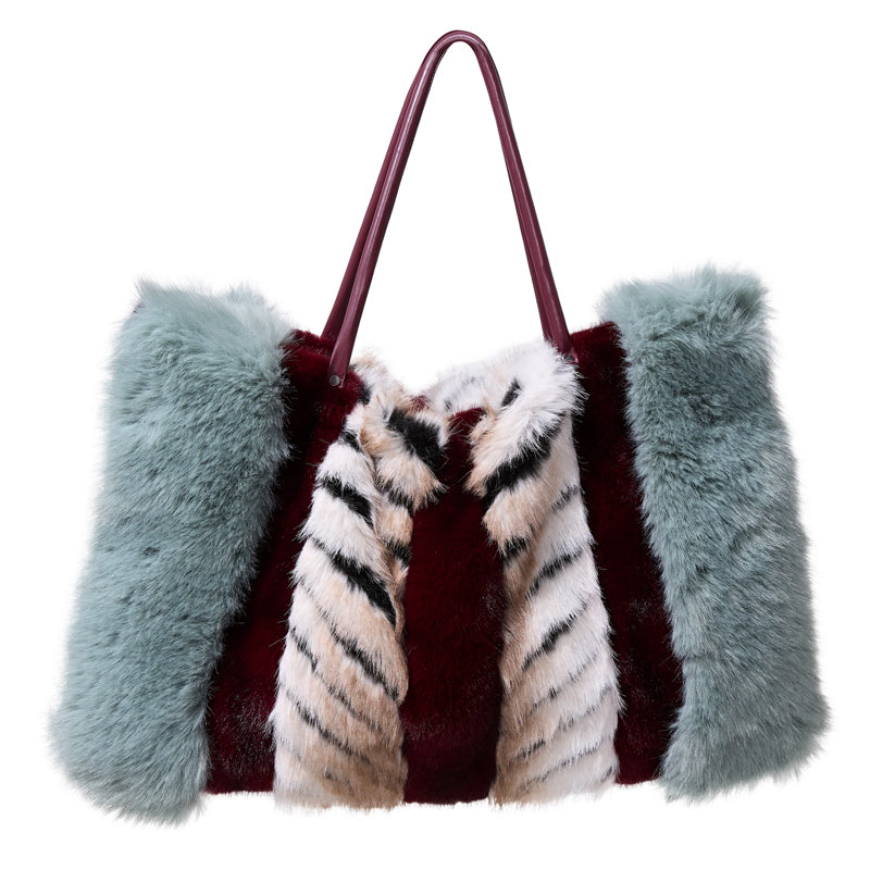 Fashion Oversize Faux Fur Bag
