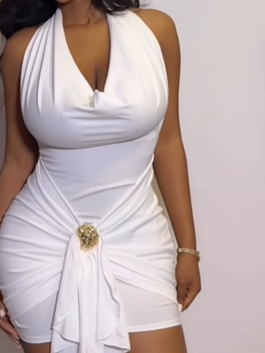 Sexy & Stylish Mini Backless Dress