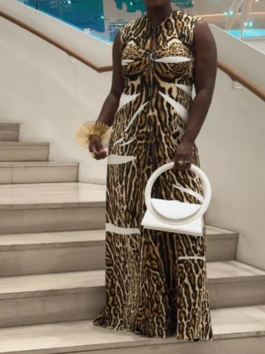 Leopard Print Dress