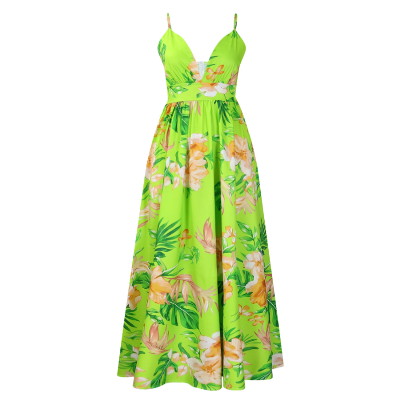 Breezy Floral Vacation Dress