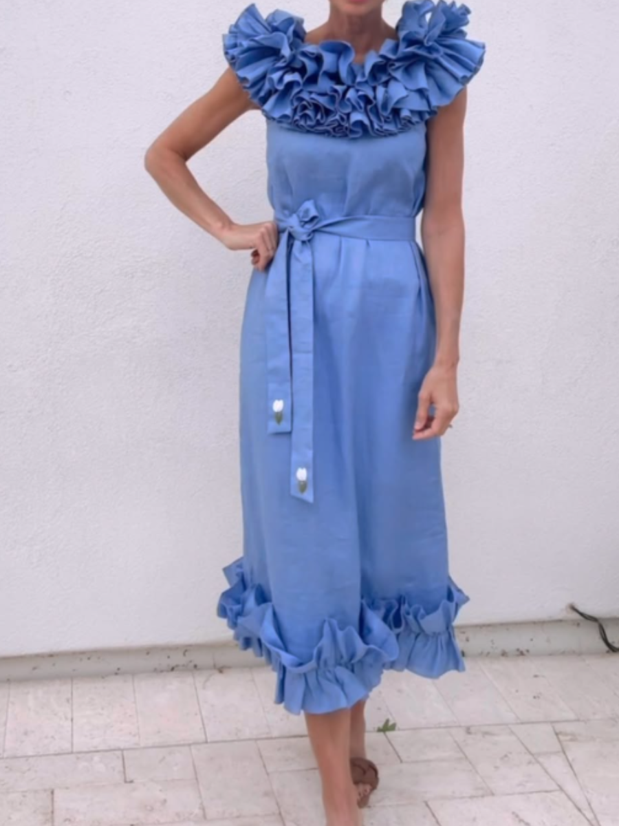 Classy Comfy H-line Dress With Pockets