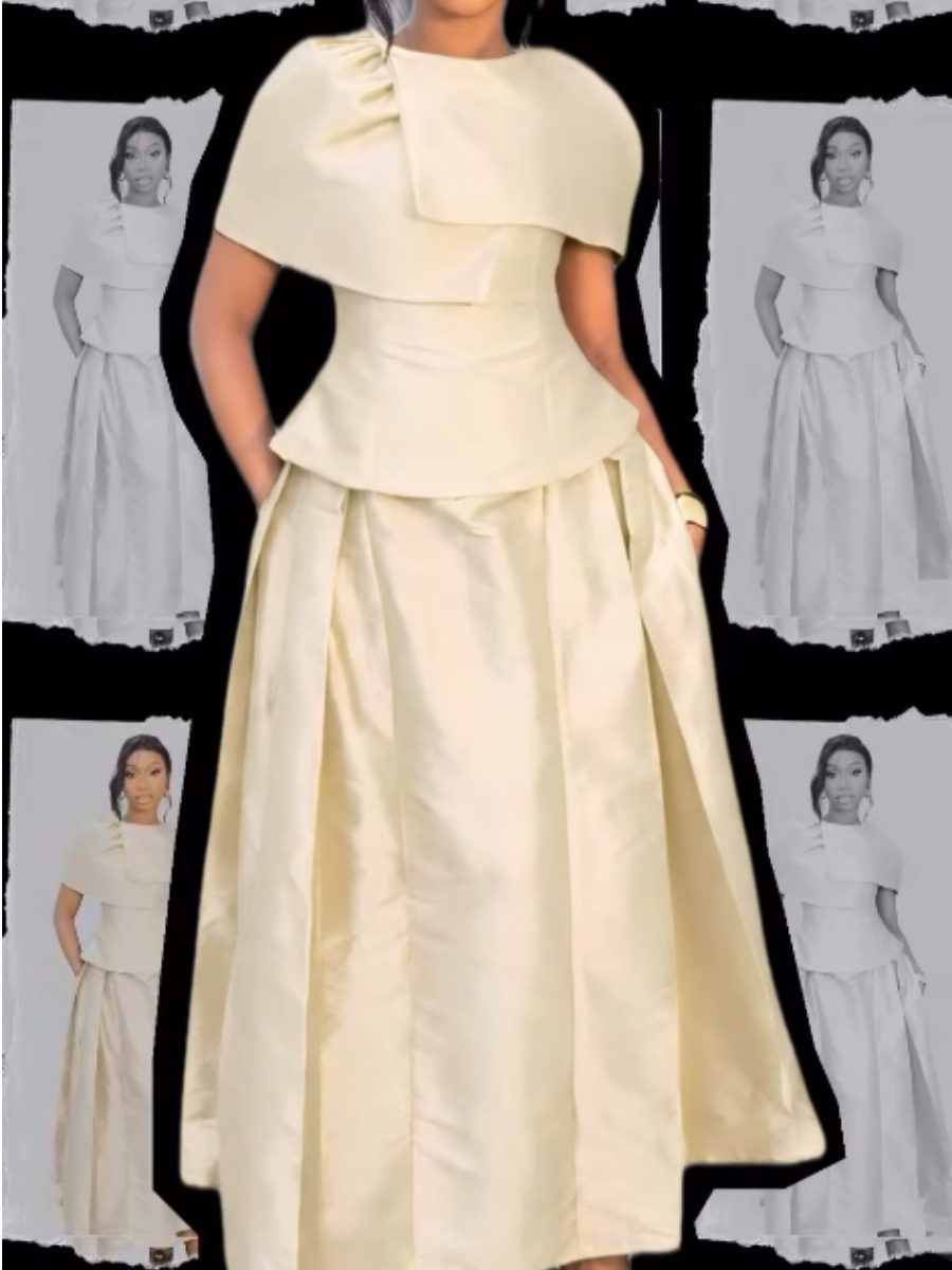 Demure Occasion Skirt Set