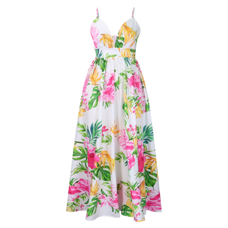 Breezy Floral Vacation Dress