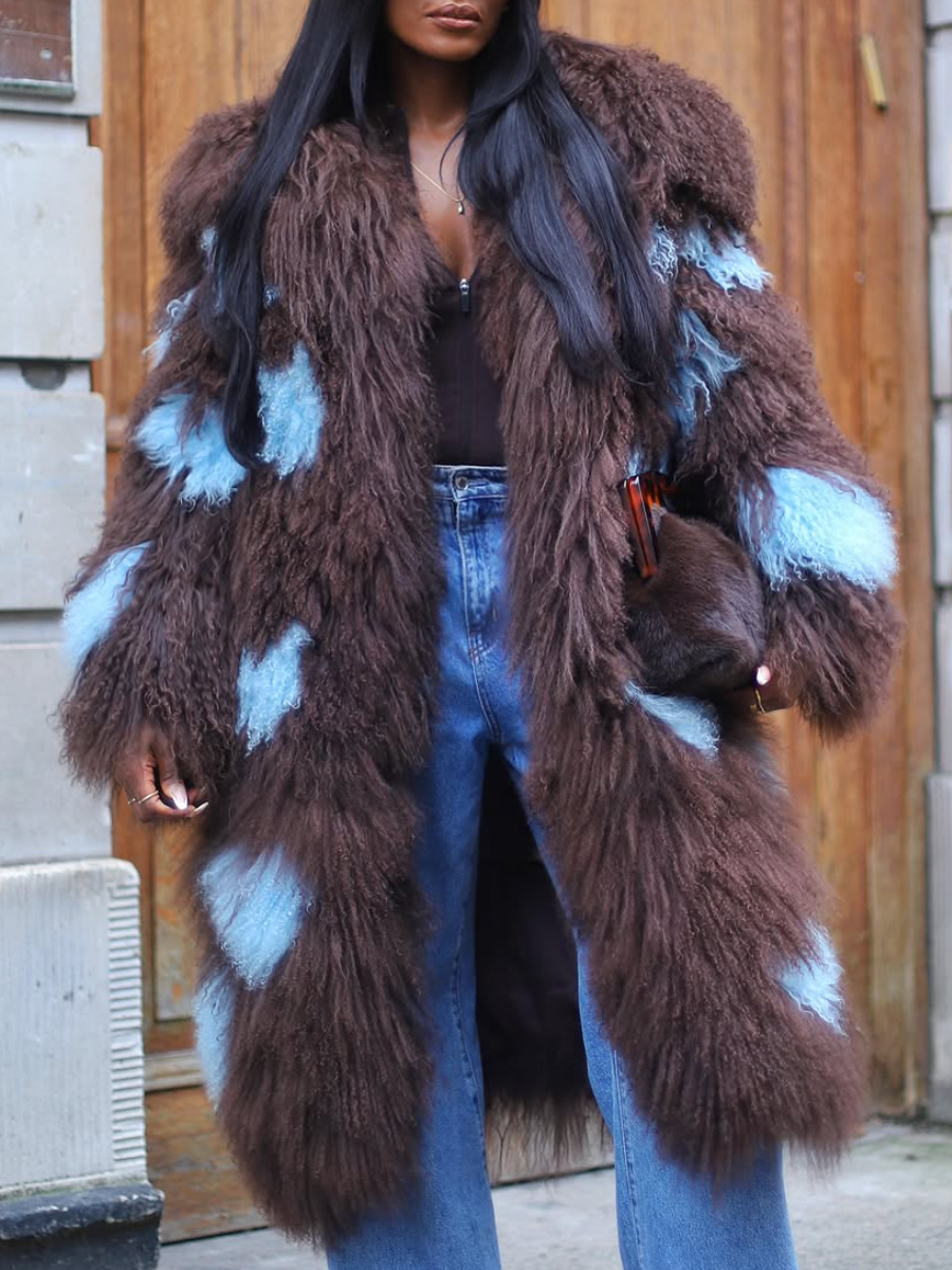 Autumn Fashion Fur Coat