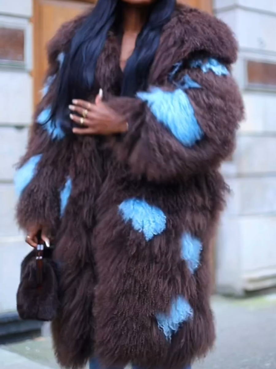Autumn Fashion Fur Coat