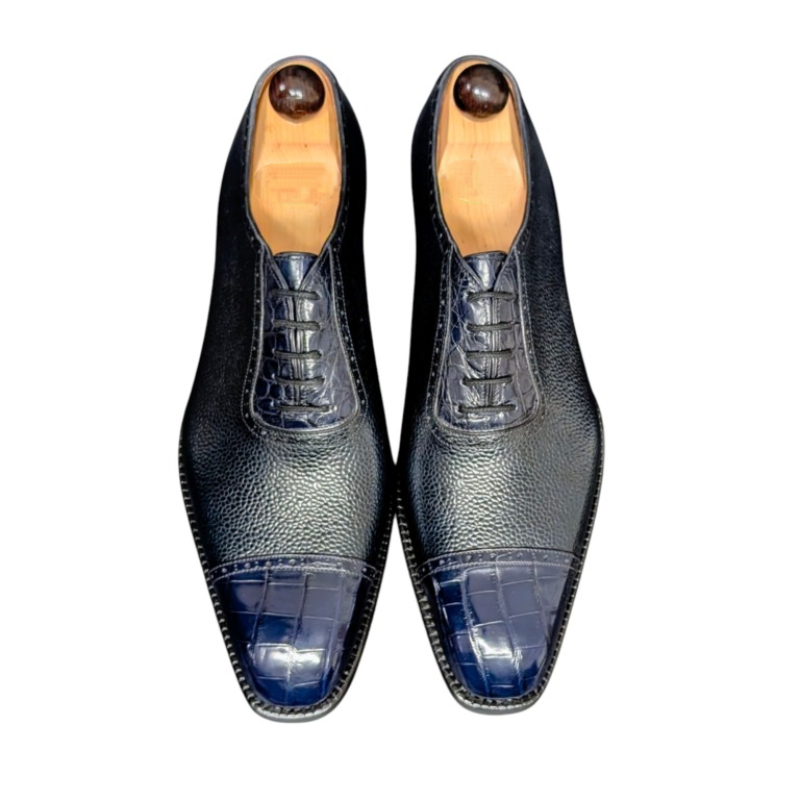 Handmade Crocodile Luxury Dress Shoes
