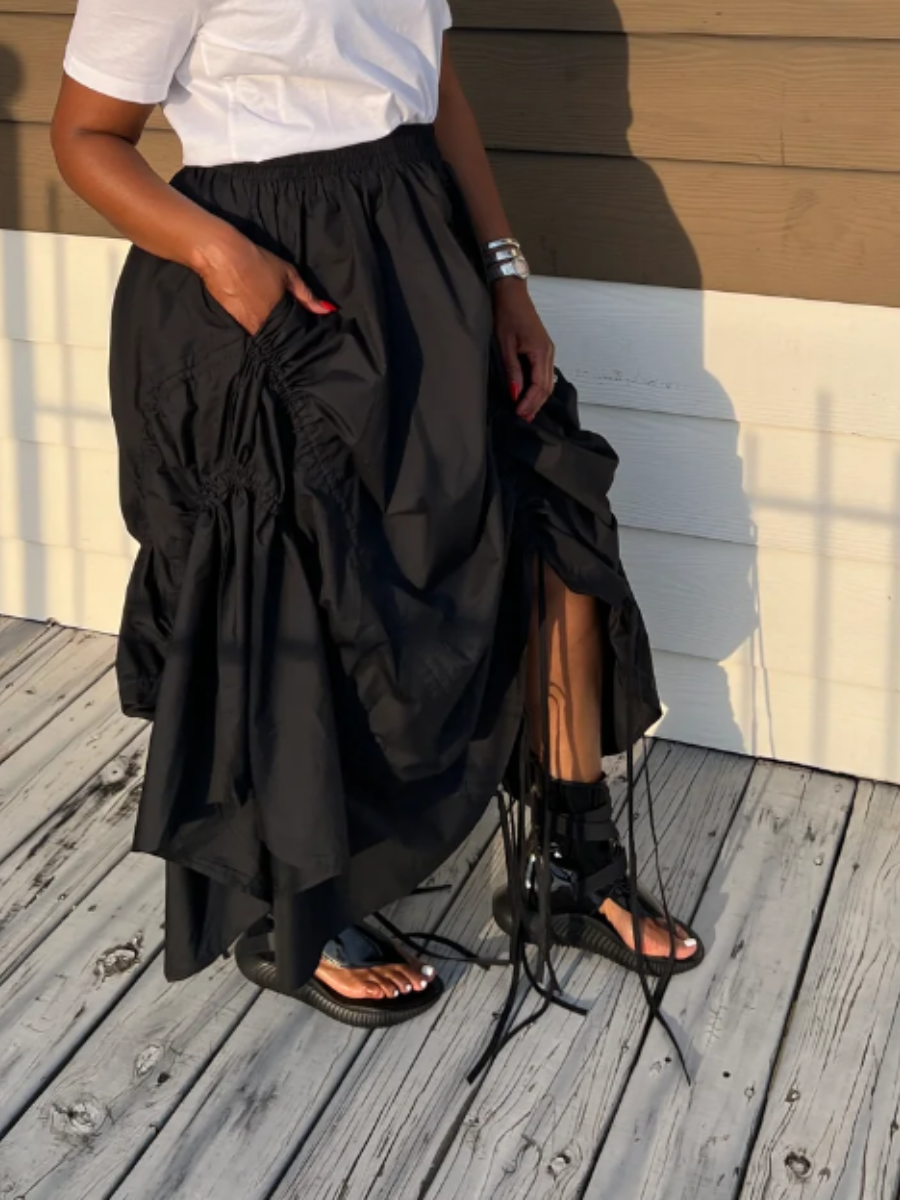 Drawstring Skirt