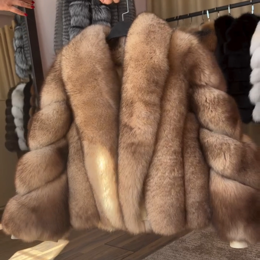 Versatile Autumn Short Fur Coat