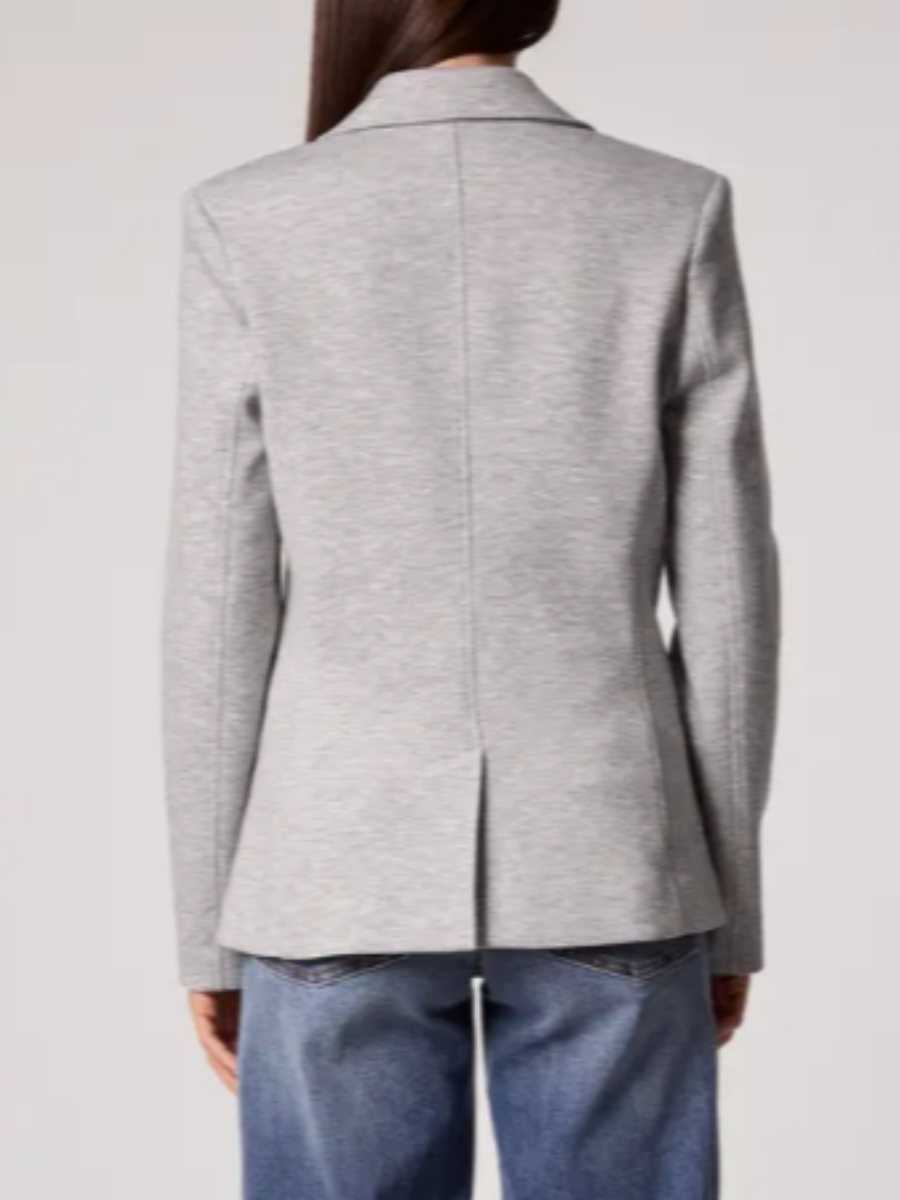 Sweatshirt Blazer With Shirt