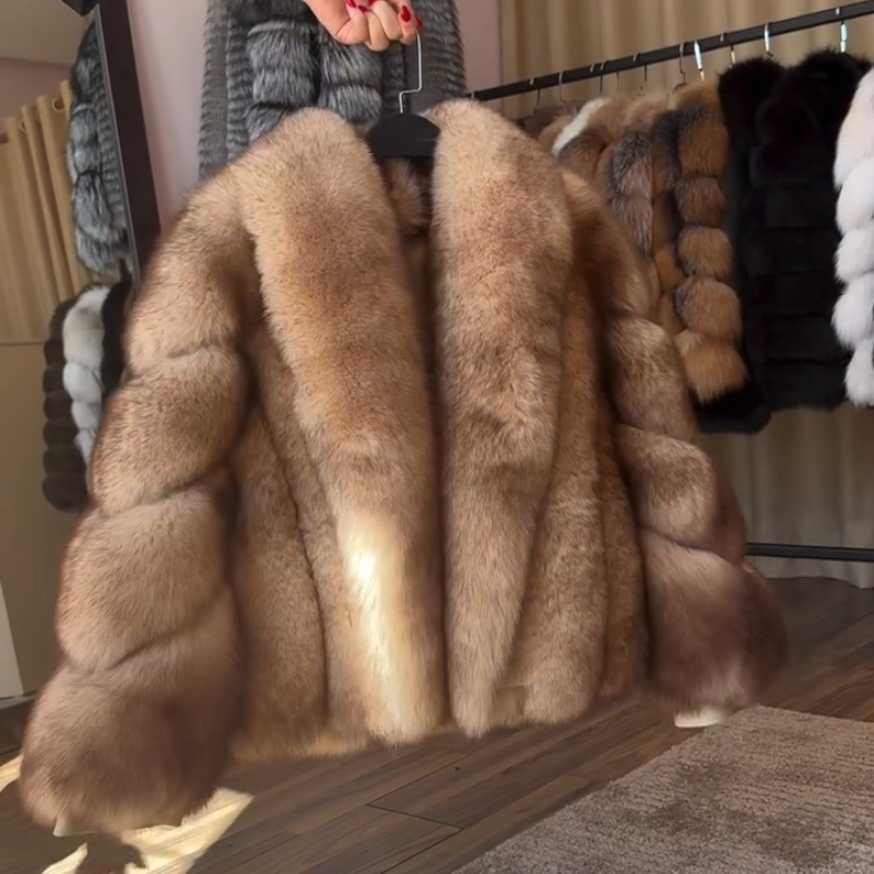 Versatile Autumn Short Fur Coat