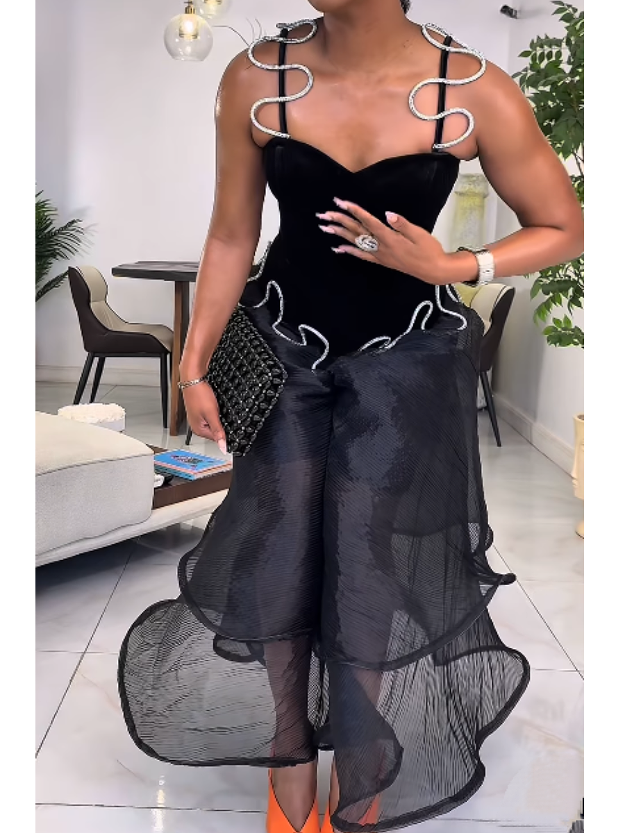 Sling Mesh Dress
