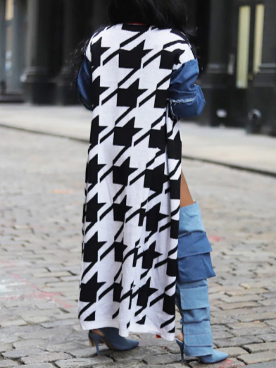 Casual Denim Cardigan