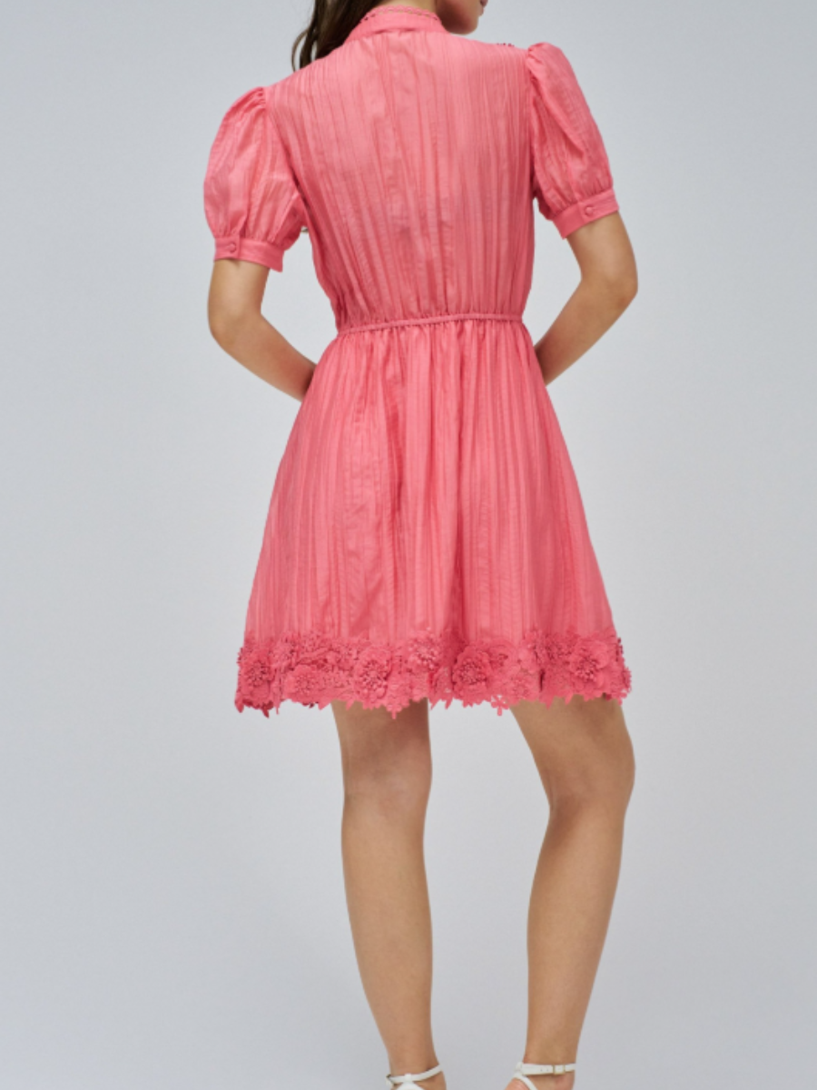 Classy Lace Short Dress