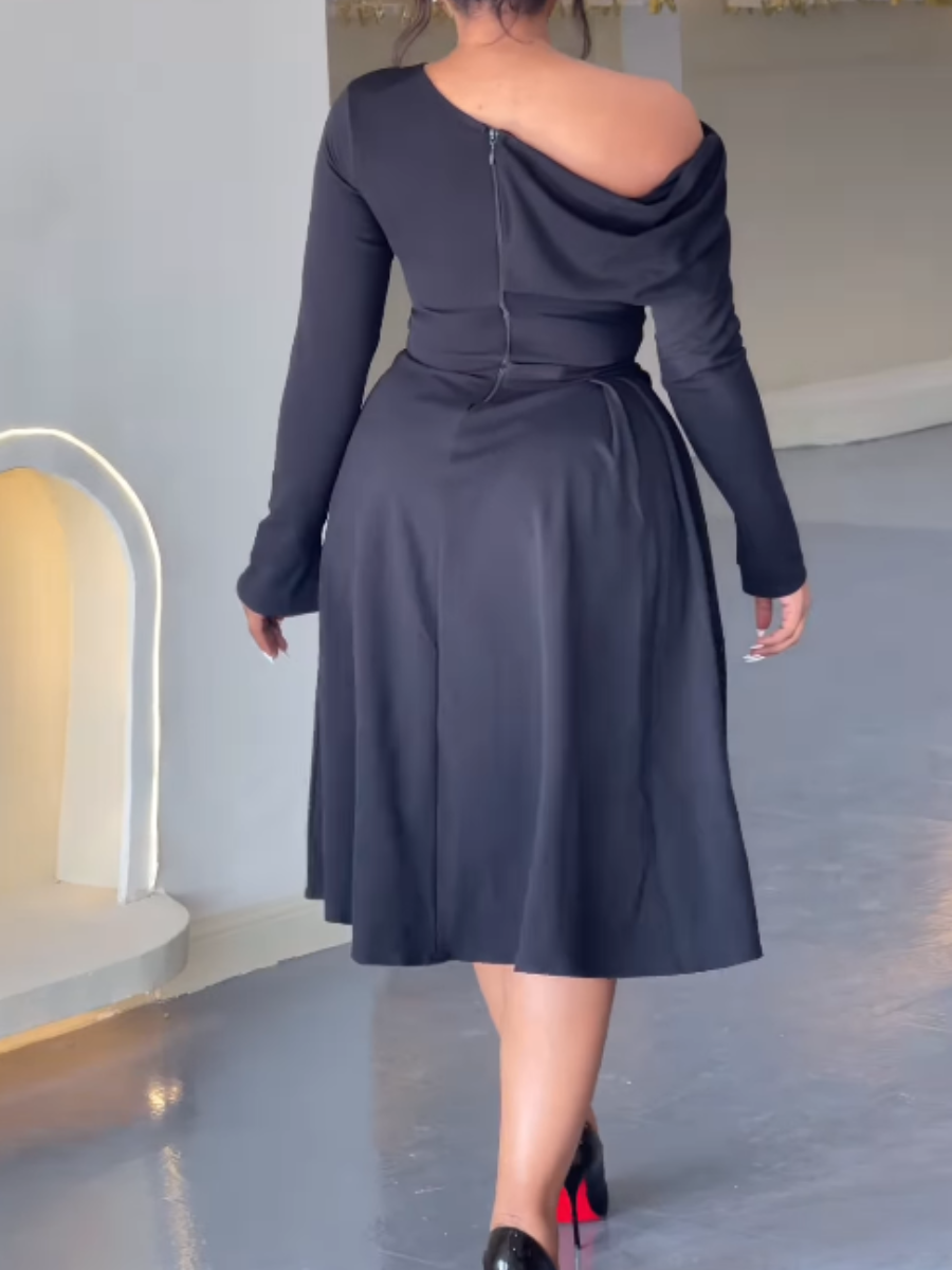 The Demure Comfy Occasion Dress