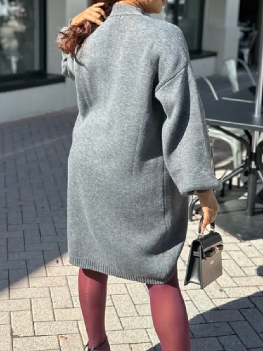 Split Sweater Two-Piece Set