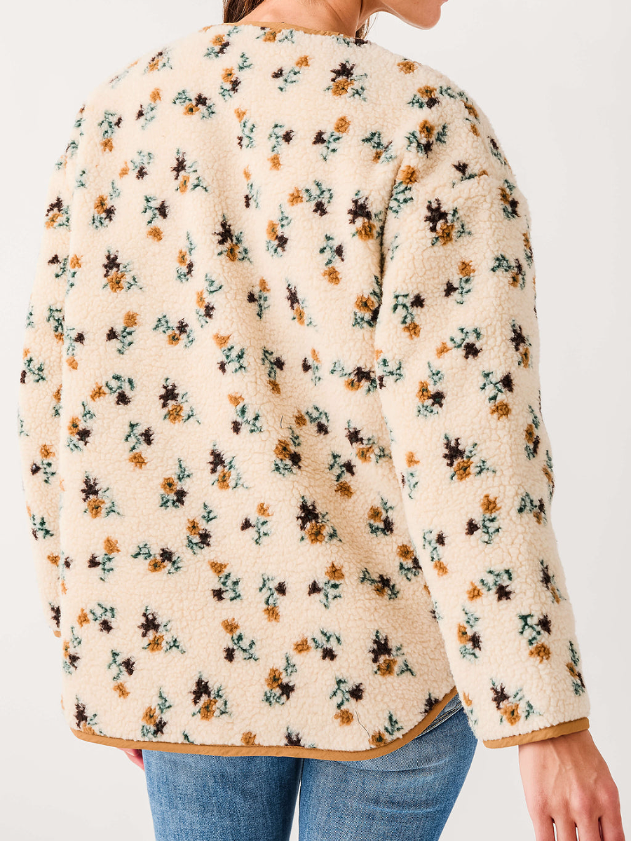 Lambskin Print Coat