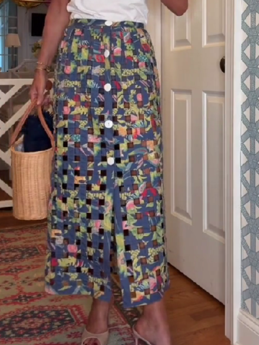 Cutout Skirt