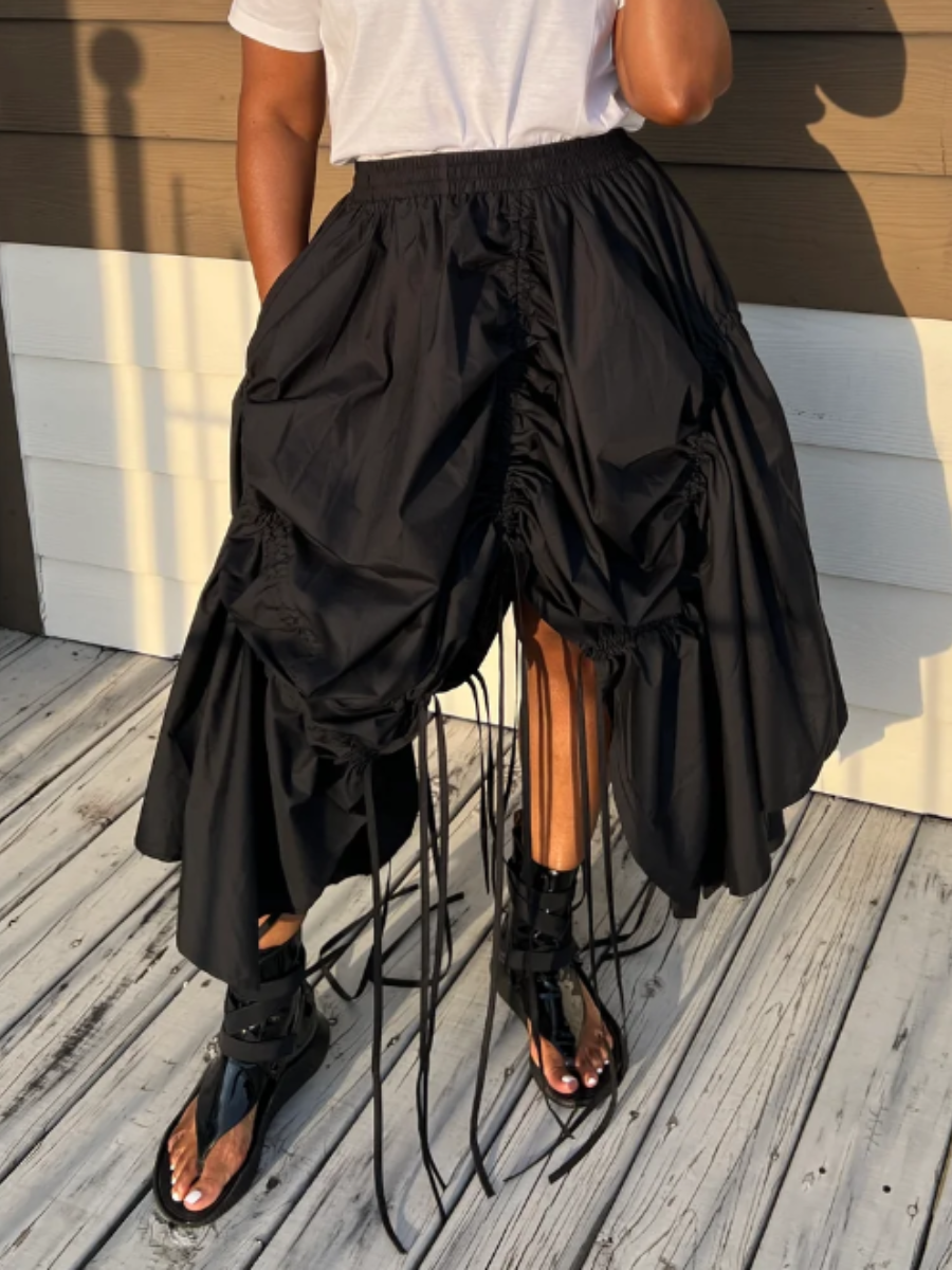 Drawstring Skirt