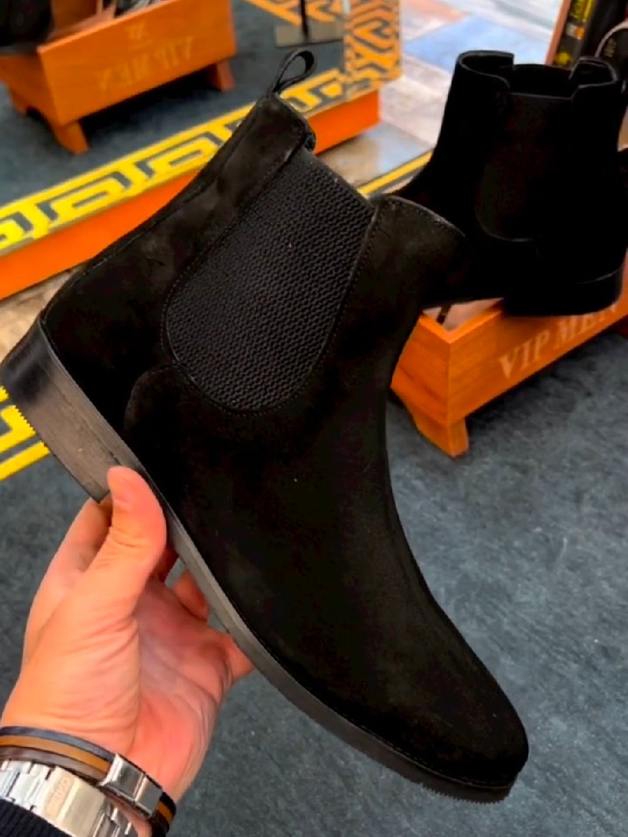 Men's Fashion Casual Suede Chelsea