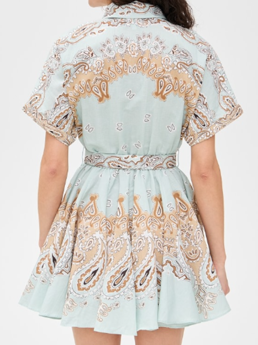 The Summer Color Short Dress