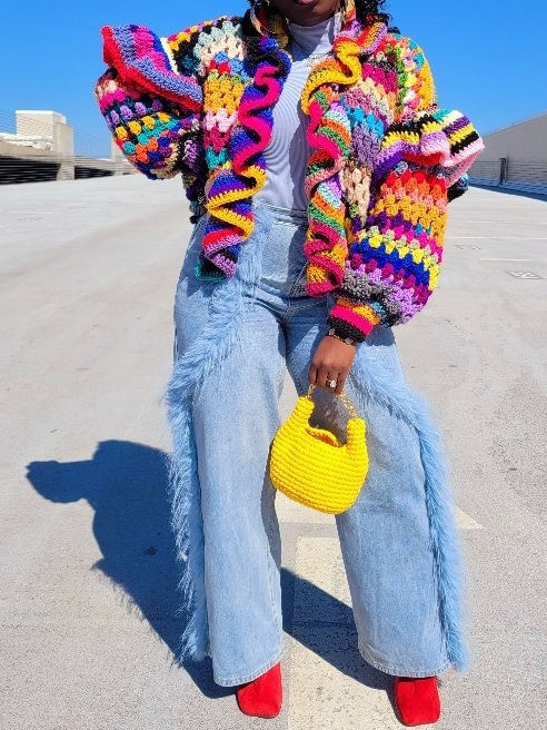 Color Me Ruffle Cardigan