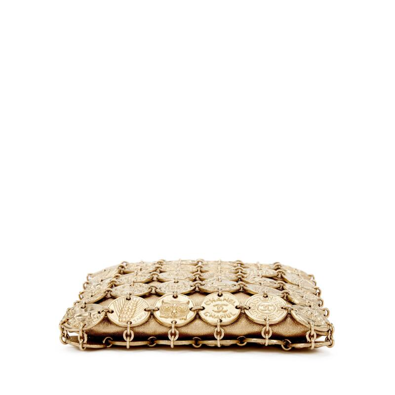 Metier D’Art Gold Medallion Chain Bag