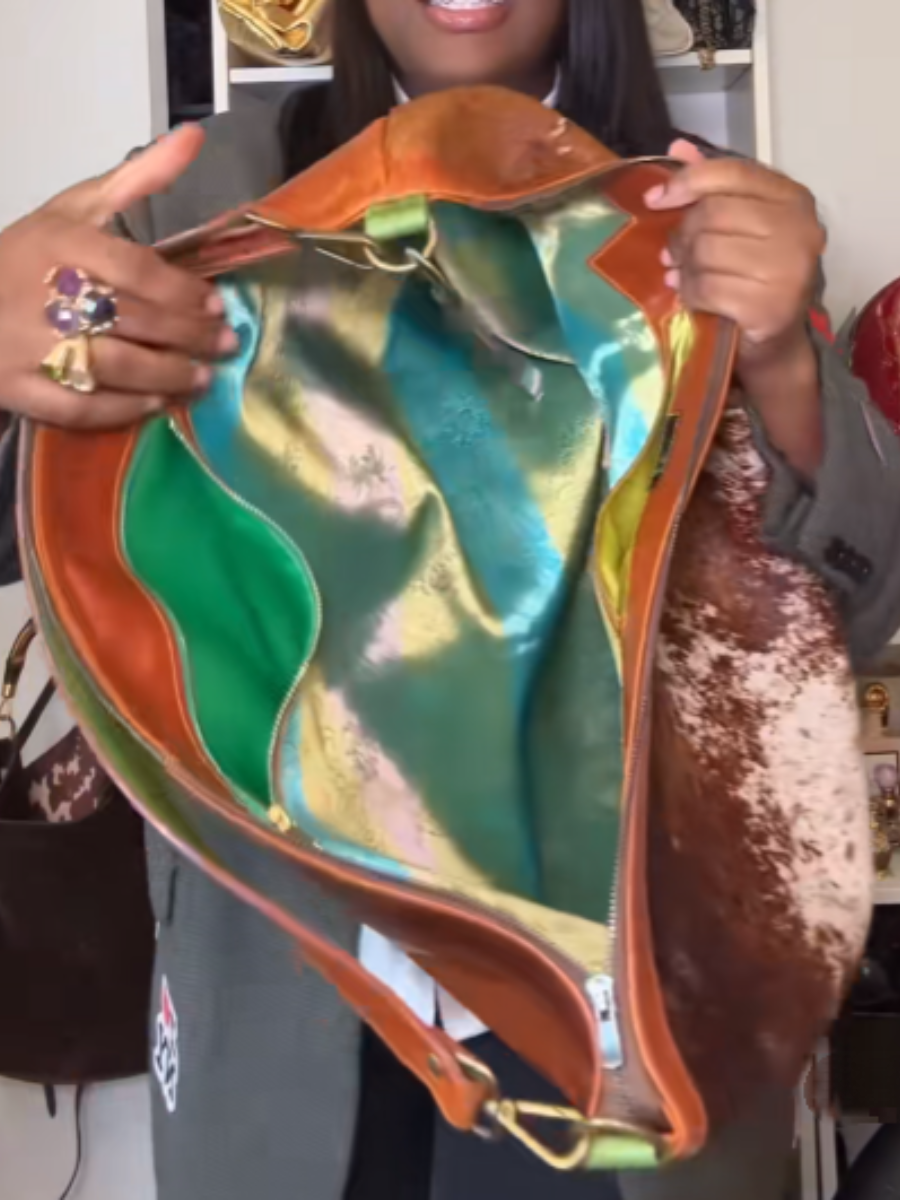 Vintage-style Large Capacity Shoulder Bag