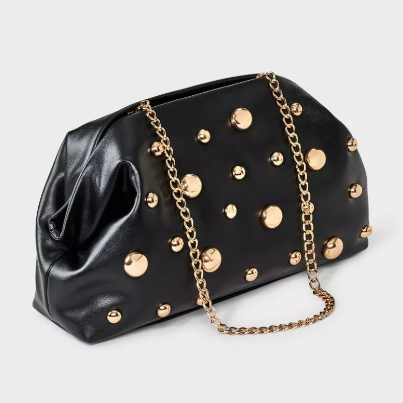 Studded Shoulder Bag