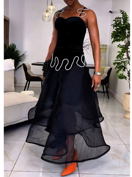 Sling Mesh Dress