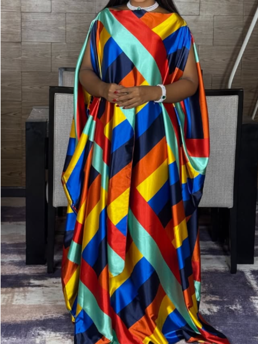 The Colorful Kaftan Dress