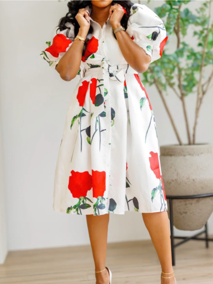 The Romantic Rose Dress