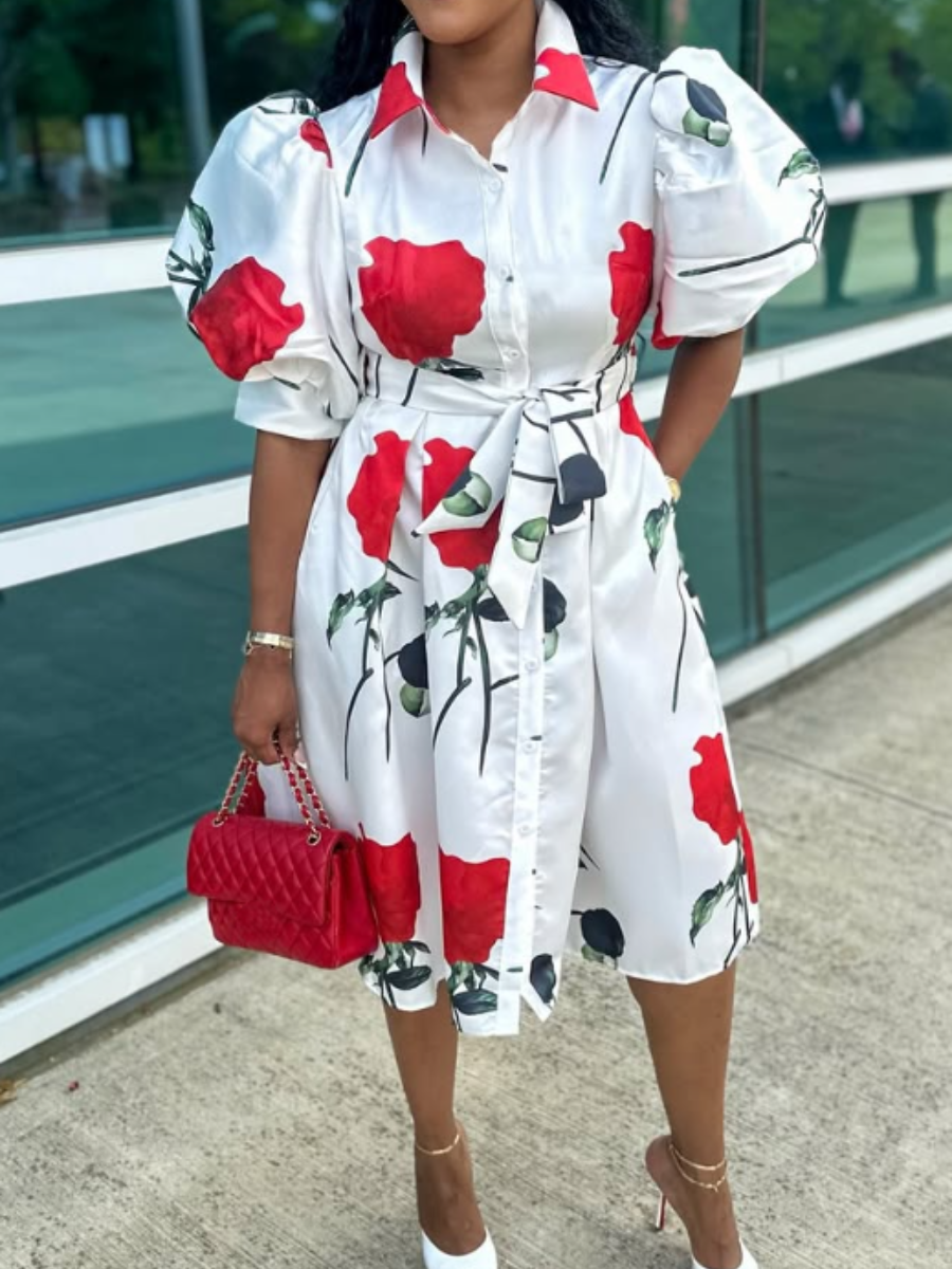 The Romantic Rose Dress