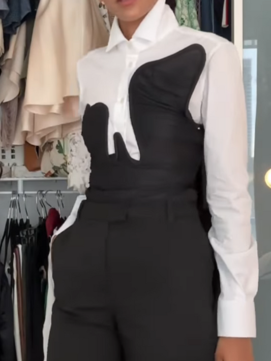 Irregular Design Top