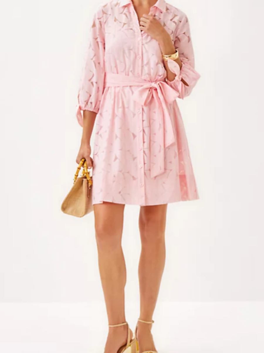 The Leaf Lace Elegant Dress