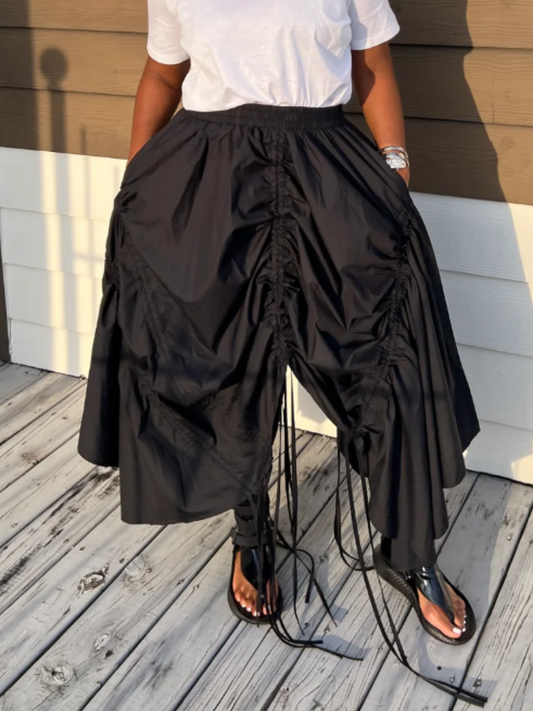 Drawstring Skirt