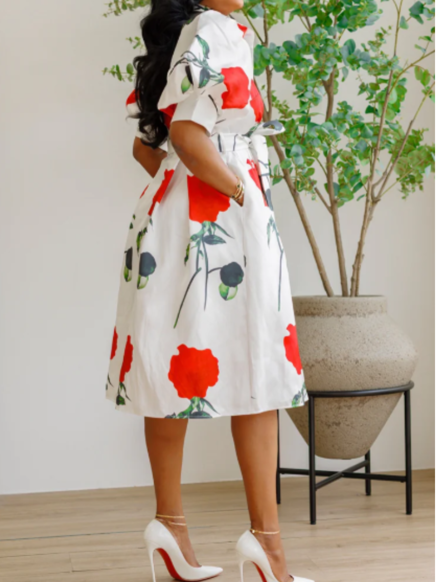 The Romantic Rose Dress