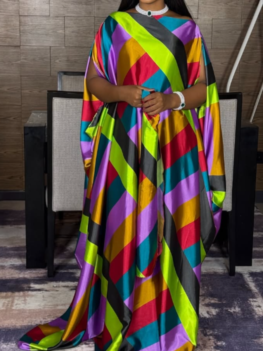 The Colorful Kaftan Dress