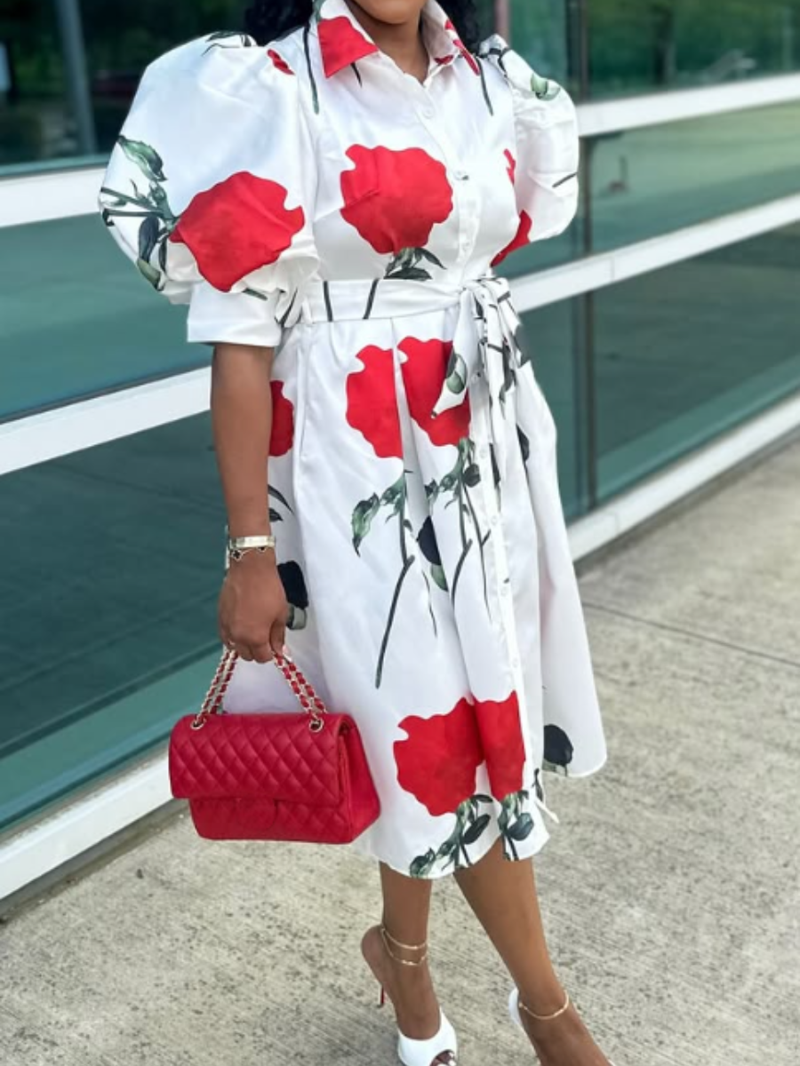 The Romantic Rose Dress