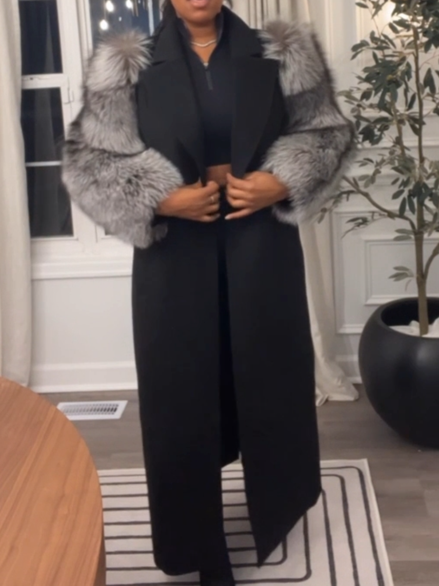 Women's Fall Fashion Long Coat