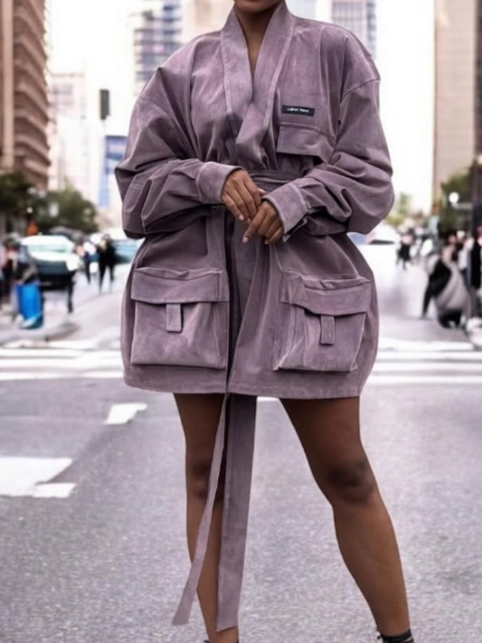 Cargo Warp Short Dress