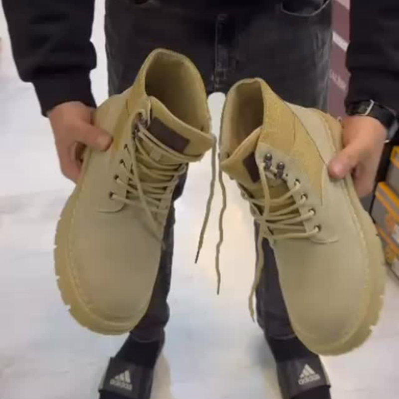 Men's Classic Lace-Up Work Boots