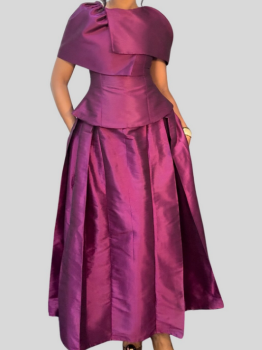 Demure Occasion Skirt Set
